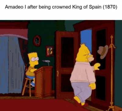 Spain was not a fun place to rule in the 1800s