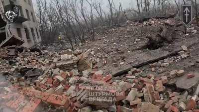 Battles in the middle of the ruins: GoPro footage from Avdiyivka from the first person