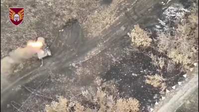 An abandoned Russian T-90M is destroyed by an FPV drone from the 46th Airmobile Brigade in the Kharkiv Region - October 2024