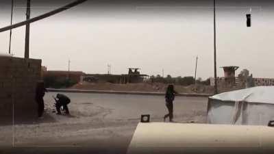 ISIS engages Iraqi army in the Salah ad Din province, somewhere around 2014 or 2015