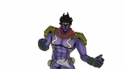 When it's the same type of stand as Star Platinum