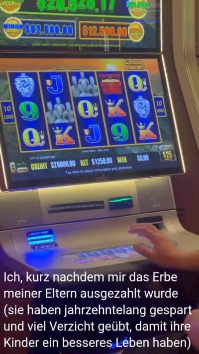 Hätten sie doch mal lieber meine pathologische Spielsucht bekämpft