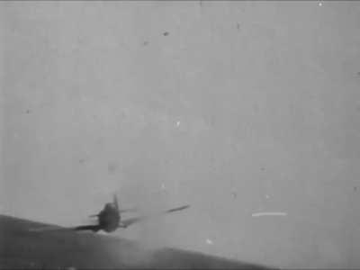 Luftwaffe Bf 109s in action against the Desert Air Force Tomahawks in late 1941