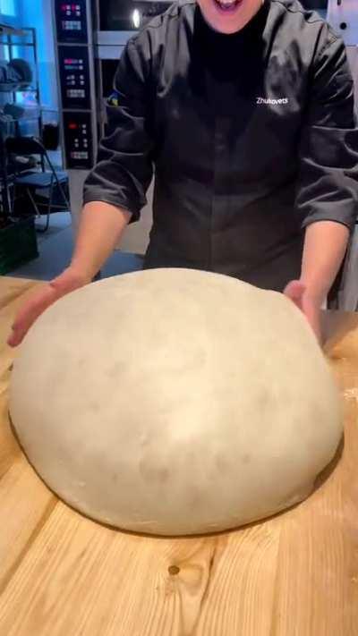 Italian Flour Dough Bubble