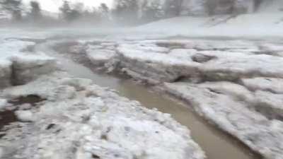 Texas Hail Storm Accumulation