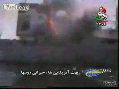 [Modern] Iranian speedboats attack Iraqi oil tanker with RPG’s and MLRS fire (Iran-Iraq war)