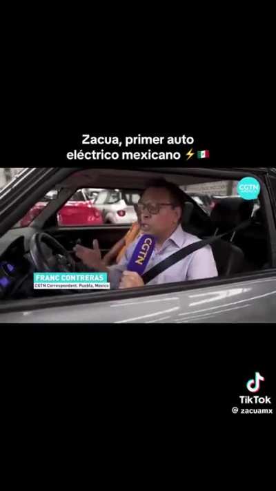 Zacua, primer auto eléctrico mexicano.