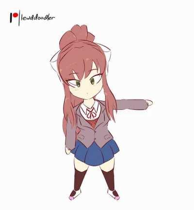 Monika doing the funny dance