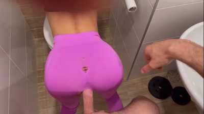 Public Bathroom Doggystyle Quickie