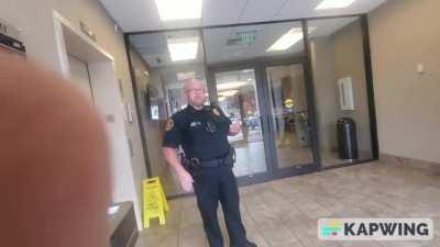 Stalker goes to cops to complain about being threatened for stalking.(personal info removed)