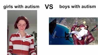 Girls With Autism VS Boys With Autism