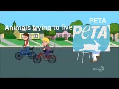 Made this accurate portrayal of PETA