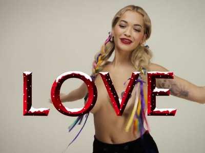 Rita Ora... spreading some Love