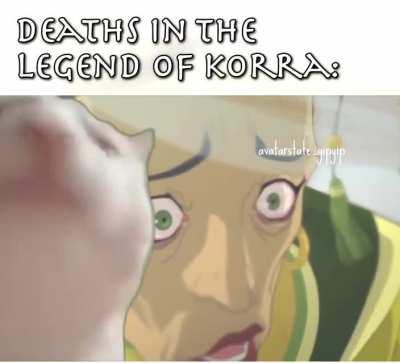 Deaths in ATLA vs deaths in TLOK