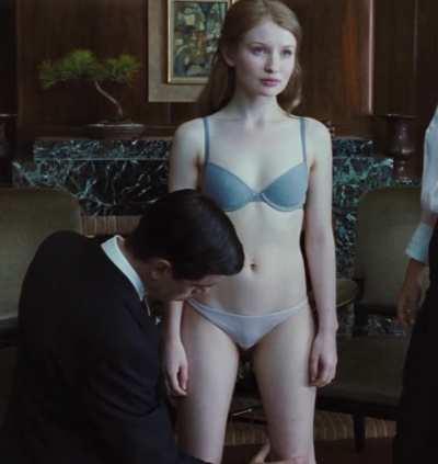 Emily Browning getting inspected in Sleeping Beauty (part 2)