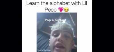 Learn the alphabet with LiL PEEP