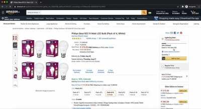 Amazon India is misleading customers with their lightning deals