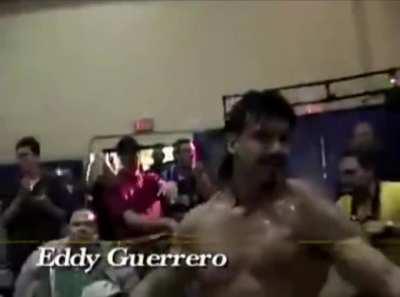 Eddy Guerrero using &quot;Smooth&quot; as his walkout music in his short ROH run was 🔥🔥🔥🔥🔥