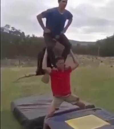 WCGW if I jump through these guys?