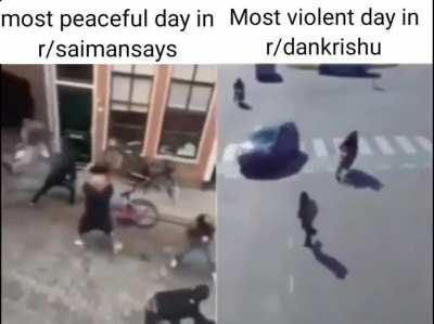 Most peaceful days