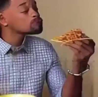 Thanks i hate this AI generated video of Will Smith eating spaghetti