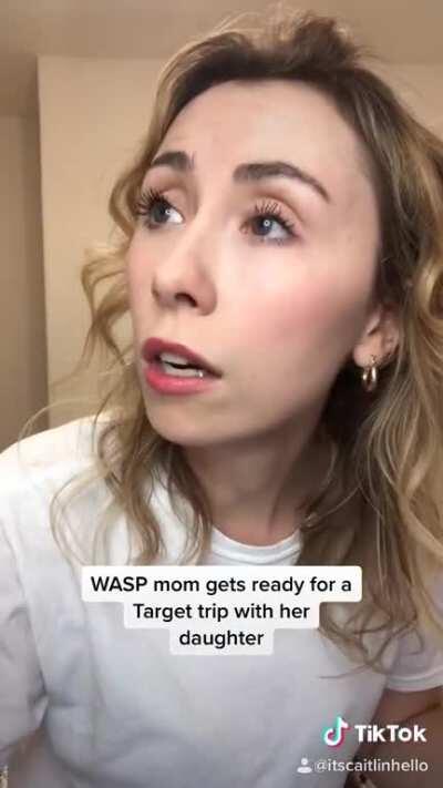 WASP mom gets ready for Targét