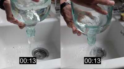 [howto] Save time poring water > give it a spin