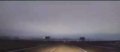 Meteor fall turning night into day in Siberia.