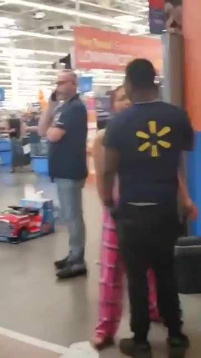 Lady Has Meltdown in Walmart (Language Warning)