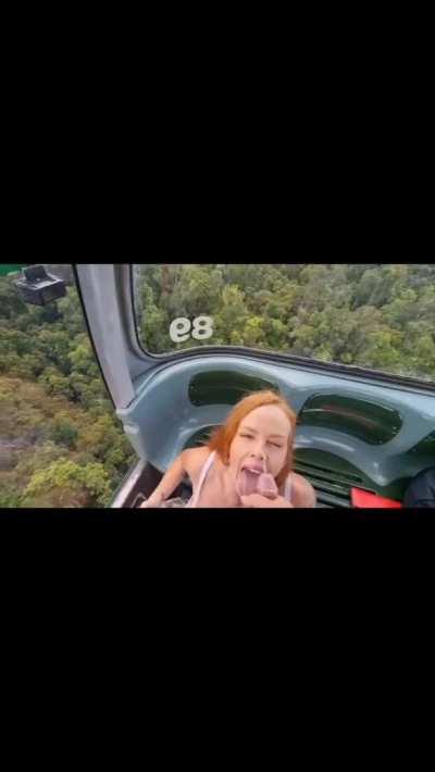 Copped this facial on the skyrail 😆