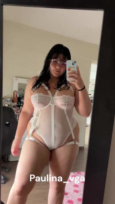 Here to show you how cute i look on lingerie