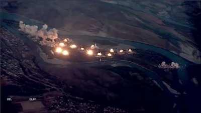 ISIS carpet bombed by US Air Force — Qanus Island, Iraq (09-09-2019) with 80,000lbs (36287 kg) of precision ordnance