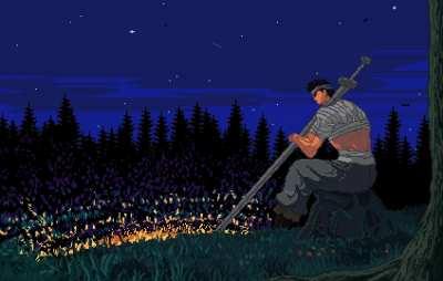 Bonfire of Dreams, pixel art by me, hope you like it!