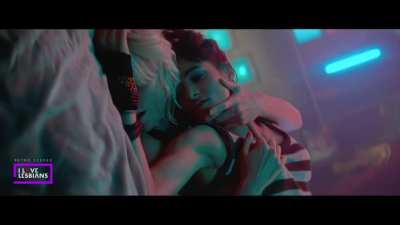 Retro Scenes: Charlize Theron &amp; Sofia Boutella - &quot;Atomic Blonde&quot; (2017) - *AI ENHANCED*