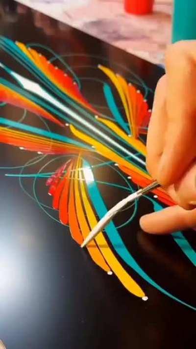 This pinstriping art