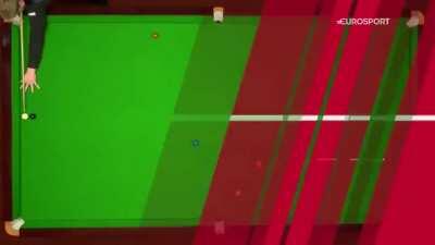 One of the most extraordinary shots in snooker history