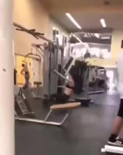 Strange moves at the gym