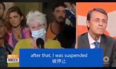 ⁣Italian Nurse Exposes Covid Hospital Lies On Live TV