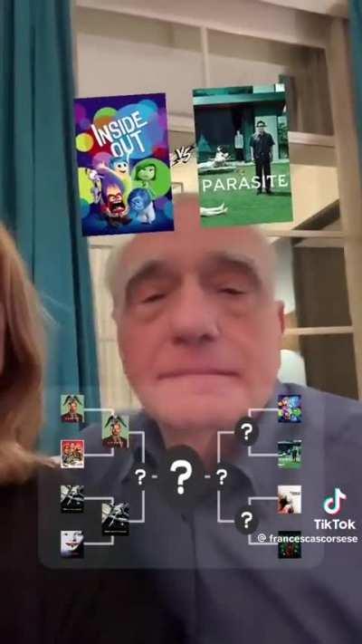 Scorsese posts his ultimate movie bracket on children’s karaoke app, all cinephiles found dead