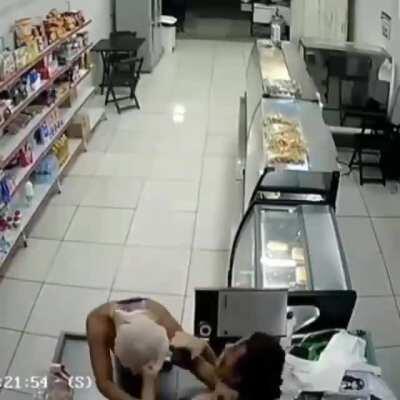 To rob a small store