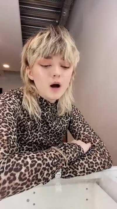 Maisie’s tiktok: Maisie as Lady Gaga