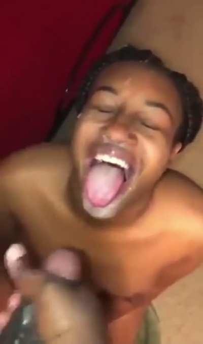 There’s nothing like a sexy woman that enjoys sucking dick and is not afraid of cum.