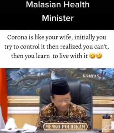 Corona is like your wife 🤣🤣