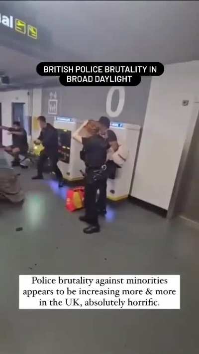 Manchester Airport Police Brutality