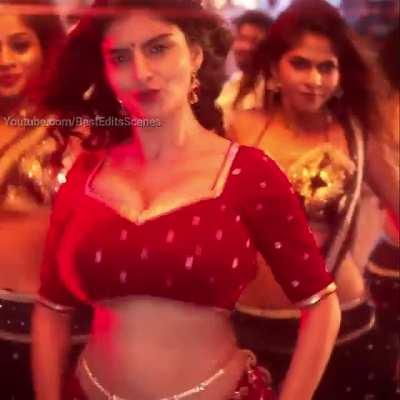 Anveshi Jain - Huge Boobs In Latest Naa Peru Seesa Song