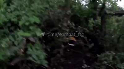 French Volunteer fighting in the Donetsk Region