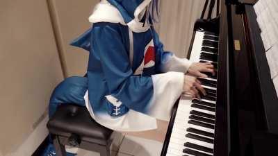 RIDE ON TIME Gawr Gura ver. Piano Cover!