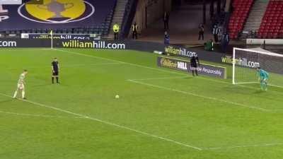 Ajer winning penalty