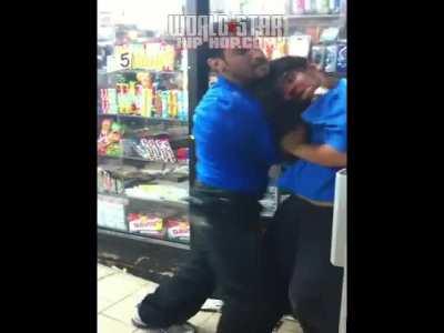 Store Owner's Son Fights Man For Trashing Dad's Gas Station