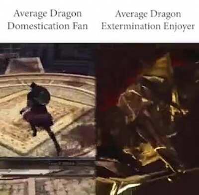 Beta Dragonrider vs Chad Dragonslayers